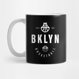 Brooklyn Nets Bridge Icon, Basketball Fan Playoffs Gift Mug